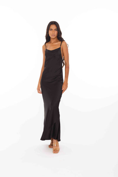 Carola Dress - Black Print